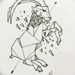 fotó Vázlatok egy bak tetoválásról, kelte: 2017. 09. 29 №028 - Vázlatokf a bak tetoválásról -