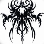 Фото скици татуировка рак раци от 11.09.2018 №097 - скициране татуировка рак рак -