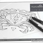 Фото скици татуировка рак рак от 11.09.2018 №091 - скициране татуировка рак рак -