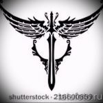 Érdekes vázlat a szárnyak tetoválásáról - a szárny tetoválásának rajza alkalmas a szárnyak tetoválására a nyakon