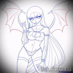 Érdekes vázlat a szárnyak tetoválásáról - a szárny tetoválásának rajza alkalmas a szárnyak tetoválására a férfiak hátán