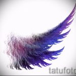 Hűvös szárny tetoválás vázlat - szárny tetoválás tervezés alkalmas gyerekek szárny tetoválás