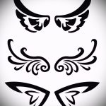 Hűvös szárny tetoválás vázlat - a szárny tetoválás tervezés alkalmas arra, hogy mit jelent a szárny tetoválása a karon