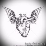 Érdekes vázlat a szárnyak tetoválásáról - a szárny tetoválásának rajza alkalmas egy szárnyas férfi tetoválására