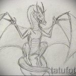 Érdekes vázlat egy szárny tetoválásról - a szárny tetoválás rajza alkalmas a háton lévő szárnyak tetoválására nőknek