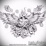 Hűvös szárny tetoválás vázlat - szárny tetoválás tervezés alkalmas angyal szárnya alatti tetováláshoz