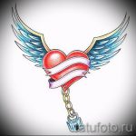 Egy érdekes vázlat egy szárny tetoválásról - a szárny tetoválás rajza alkalmas a nyakon lévő szárnyak tetoválására