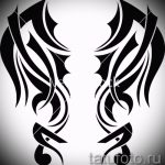 Érdekes vázlat a szárnyak tetoválásáról - a szárny tetoválásának rajza alkalmas a szárnyak tetoválására a lányok karján