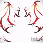 Szokatlan szárny tetoválás vázlat - szárny tetoválás tervezés alkalmas szárny tetoválás