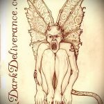 Szokatlan szárny tetoválás vázlat