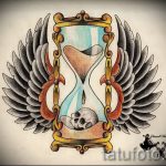 Szárnyas tetoválás vázlata