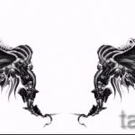 Wing Tattoo Sketch - Wing Tattoo Design Alkalmas Angel Wings Tattoo -hoz