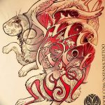 fotó Vázlatok egy nyúl tetoválásról 2018.01.09. №061 - Vázlatok egy nyúl tetoválásról -