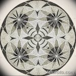 Fényképvázlatok egy kör tetoválásról 2018.09.17 -től №234 - kör tetoválás vázlata -