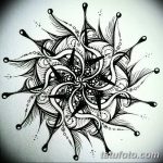 Fényképvázlatok egy kör tetoválásról 2018.09.17. №221 - kör tetoválás felvázolása -