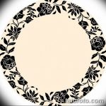 Fényképvázlatok egy kör tetoválásról 2018.09.17 -től №208 - kör tetoválás vázlata -