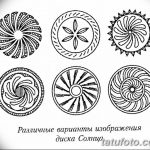 Fényképvázlatok egy kör tetoválásról 2018.09.17. №180 - kör tetoválás felvázolása -