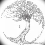 Fényképvázlatok egy kör tetoválásról 2018.09.17. №019 - kör tetoválás felvázolása -