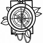 Fényképvázlatok egy kör tetoválásról 2018.09.17. №032 - kör tetoválás felvázolása -