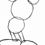 Fényképvázlatok egy kör tetoválásról 2018.09.17. №070 - kör tetoválás felvázolása -