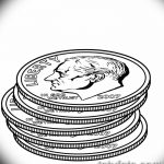 Fényképvázlatok egy kör tetoválásról 2018.09.17. №071 - kör tetoválás felvázolása -