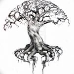 Fényképvázlatok egy kör tetoválásról 2018.09.17 -től №099 - kör tetoválás felvázolása -