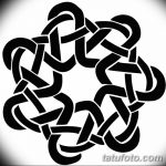 Fényképvázlatok egy kör tetoválásról 2018.09.17. №106 - kör tetoválás felvázolása -