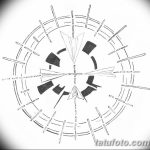 Fényképvázlatok egy kör tetoválásról 2018.09.17. №123 - kör tetoválás felvázolása -