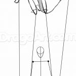 fotó vázlatok egy tetováló bábszínészről, kelt 03/03/2018 №017 - vázlatok tetoválás bábjátékos -