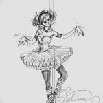 fotó vázlatok egy tetováló bábszínészről, kelt 03/03/2018 №024 - vázlatok tetoválás bábjátékos -