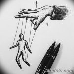 fotó vázlatok tetoválás bábjátékos kelt 2018.03.23 №033 - vázlatok tetoválás bábjátékos -