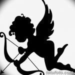 Zdjęcie Szkic tatuażu kupidyna z 11.09.2018 №063 - Szkic tatuażu kupidyna -