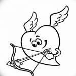 Zdjęcie Szkic tatuażu kupidyna z 11.09.2018 №073 - Szkic tatuażu kupidyna -