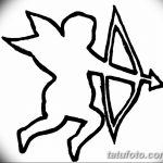 Zdjęcie Szkic tatuażu kupidyna z 11.09.2018 №086 - Szkic tatuażu kupidyna -