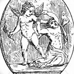 Zdjęcie Szkic tatuażu kupidyna z 11.09.2018 №090 - Szkic tatuażu kupidyna -