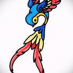 Stílusos fecskerajz - amely jól illik vázlatként egy exkluzív fecsketetováláshoz