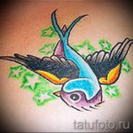 A fecske gyönyörű rajza - amely vázlatként méltó egy exkluzív fecsketetováláshoz