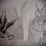 Szokatlan fecskerajz - amely vázlatként méltó egy exkluzív fecsketetováláshoz