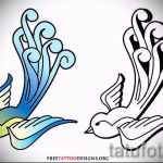 Szokatlan nyelési minta - amely tökéletes vázlatként egy hűvös fecsketetováláshoz