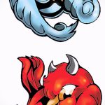 Egy fecske gyönyörű rajza - amely vázlatként méltó egy érdekes fecsketetováláshoz