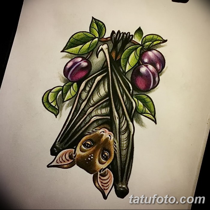 fotó Vázlatok egy denevér tetoválásról, 2017. szeptember 27 -én, №013 - Vázlatok egy denevér tetoválásról -