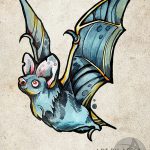 fotó Vázlatok egy denevér tetoválásról, 2017. 09. 27 -én, 021 - Vázlatok egy denevér tetoválásról -