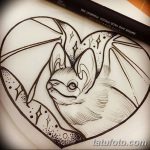 fotó Vázlatok egy denevér tetoválásról, 2017. szeptember 27 -én, №024 - Vázlatok egy denevér tetoválásról -