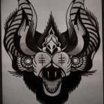 fotó Vázlatok egy denevér tetoválásról, 2017. szeptember 27 -én, №030 - Vázlatok egy denevér tetoválásról -