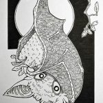 fotó Vázlatok egy denevér tetoválásról, 2017. szeptember 27 -én, №032 - Vázlatok egy denevér tetoválásról -