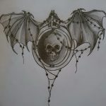 fotó Vázlatok egy denevér tetoválásról, 2017. szeptember 27 -én, №039 - Vázlatok egy denevér tetoválásról -