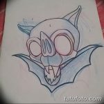 fotó Vázlatok egy denevér tetoválásról, 2017. szeptember 27 -én, №041 - Vázlatok egy denevér tetoválásról -