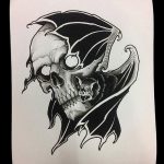 fotó Vázlatok egy denevér tetoválásról, 2017. szeptember 27 -én, №054 - Vázlatok egy denevér tetoválásról -