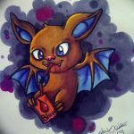 fotó Vázlatok egy denevér tetoválásról, 2017. szeptember 27 -én, №055 - Vázlatok egy denevér tetoválásról -