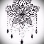 Mandala Tattoo -Designs auf der Hand - Zeichnung Tätowierung auf 02052016 2